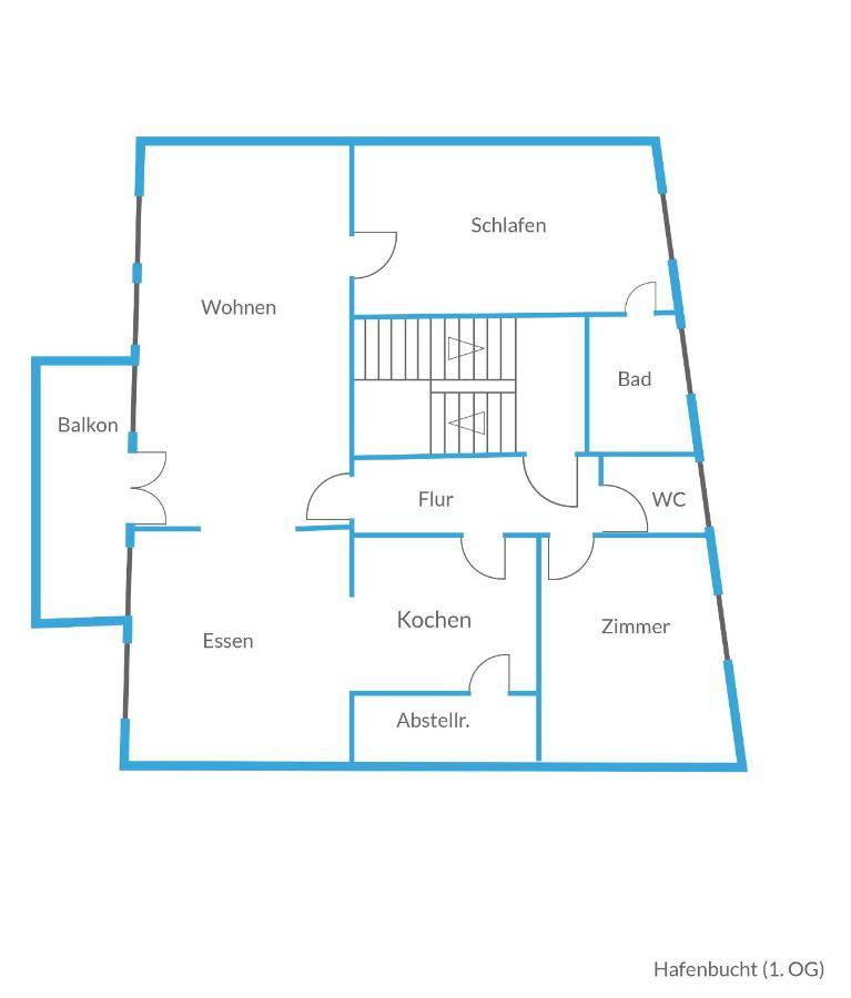 Ferienwohnung Hafenbucht Moba-Travel 吕贝克 外观 照片